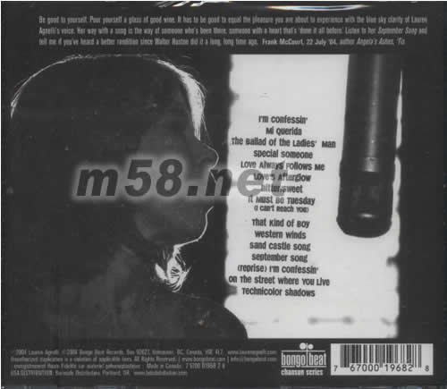 愛相隨LOVE ALWAYS FOLLOWS ME專輯背面圖片