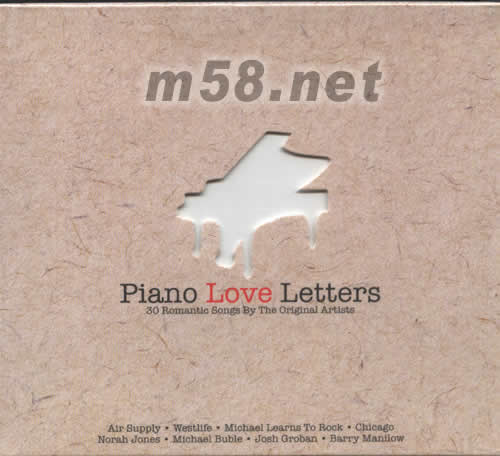 PIANO LOVE LETTERS專輯正面圖片