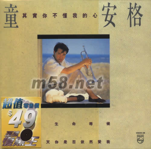 環(huán)球復(fù)黑王系列童安格 其實(shí)你不懂我的心專輯正面圖片