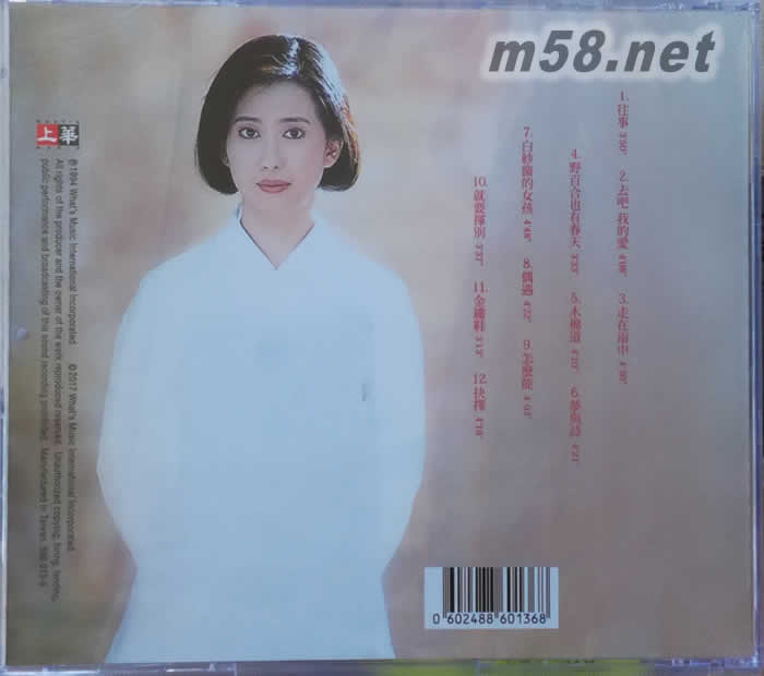 純真年代(2017再版)專輯背面圖片