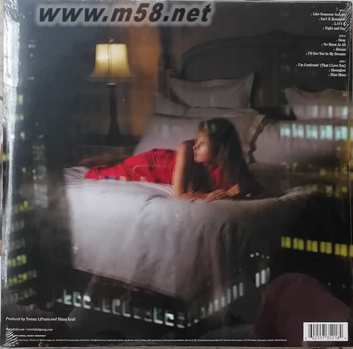 LP-TURN UP THE QUIET 黑膠專輯背面圖片