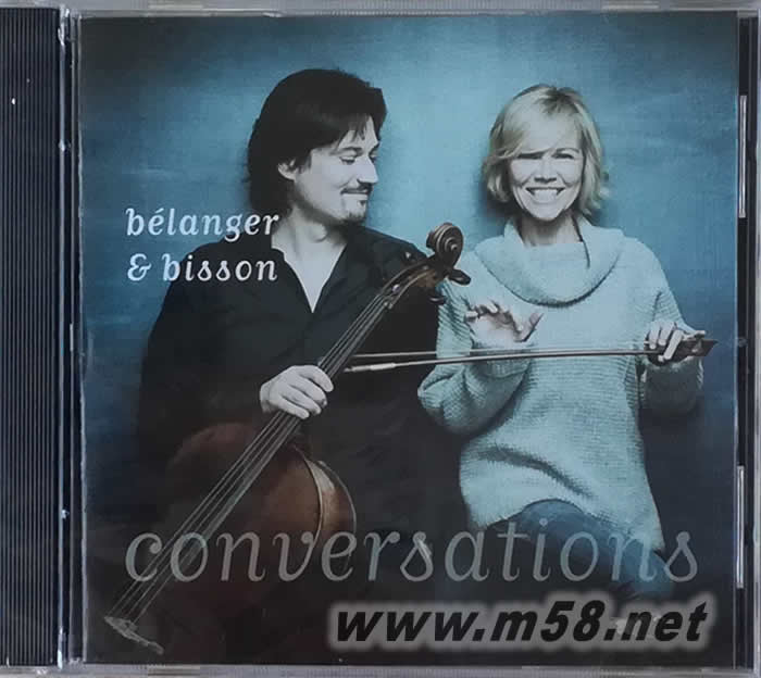 天作之合Bélanger & Bison Conversations 大提琴與人聲的對話 HQCD專輯正面圖片