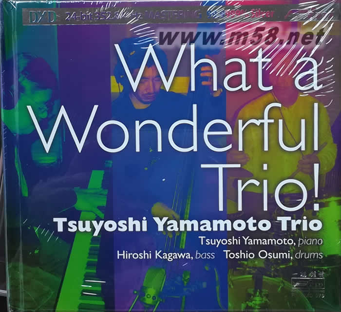 What a Wonderful Trio 爵士三重奏 DXD 銀碟專輯正面圖片