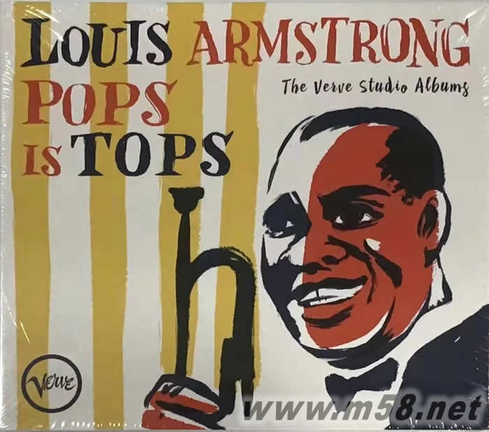 Pops Is Tops 微笑為王 爵士歌神時代之光世紀經(jīng)典套裝典藏 4CD專輯正面圖片