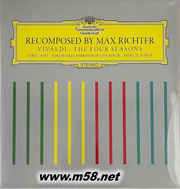另類小提琴 實驗音樂 維瓦爾第四季 RECOMPOSED BY MAX RICHTER 黑膠專輯正面圖片