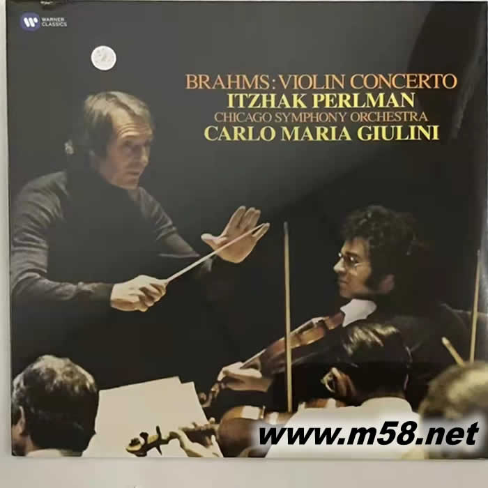 布拉姆斯:D大調小提琴協奏曲,作品77 Brahms: Violin Concerto 黑膠黑膠正面圖片