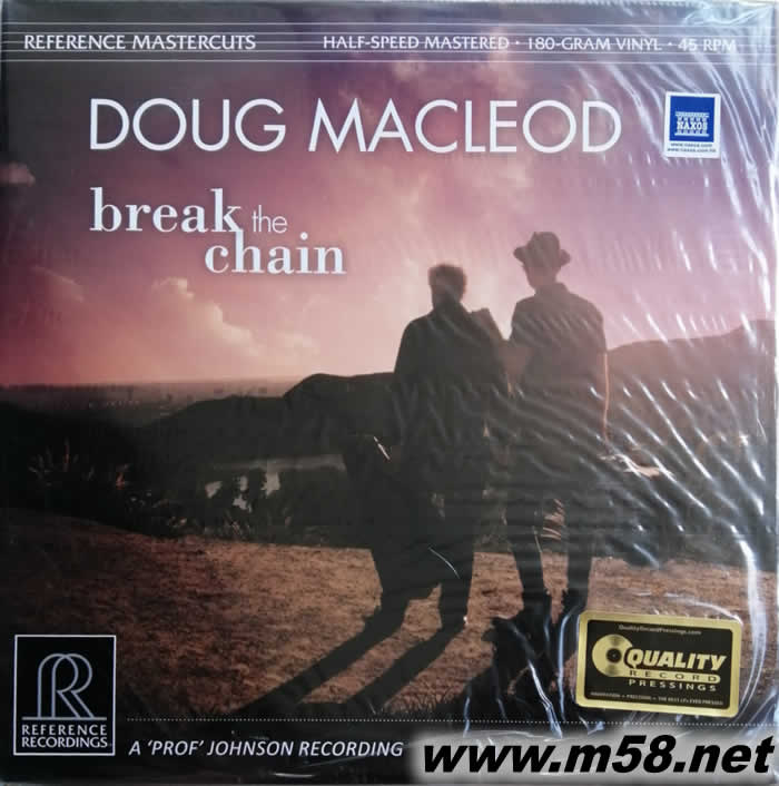 DOUG MACLEOD - BREAK THE CHAIN 鄉村 45雙黑膠專輯正面圖片